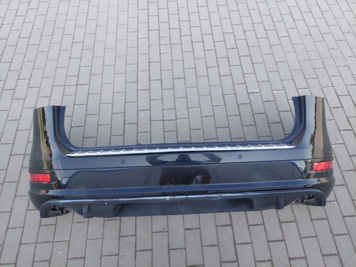Stoßstange heck hinten PDC komplet VW TOUAREG II 2 7P R-LINE LC9X