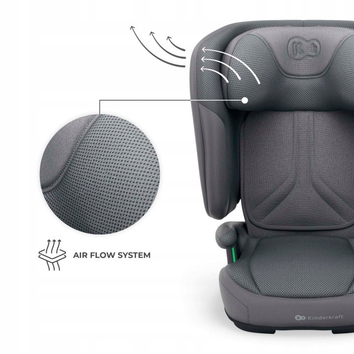 Kinderkraft Unity 2 Автокрісло 15-36 кг З Регулюванням Спинки Isofix — фото 9