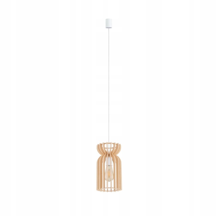 Závěsná lampa Kymi Béžová nad jídelní stůl Nowodvorski