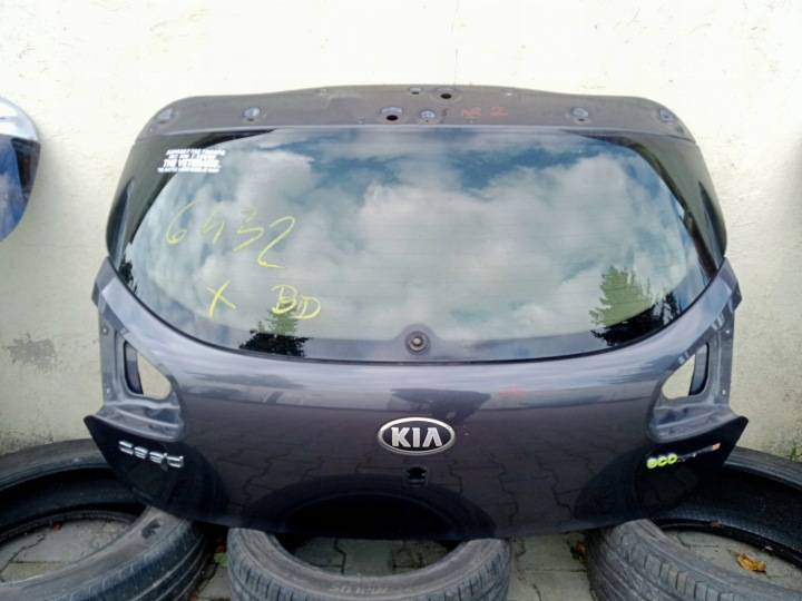 KIA CEED II HB heckklappe kofferraumdeckel hinten Z FENSTER BE 2012