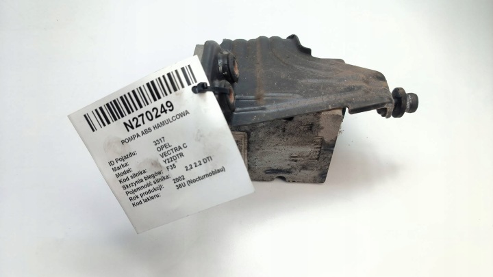 szivattyú ABS HAMULCOWA 09191497 OPEL VECTRA C