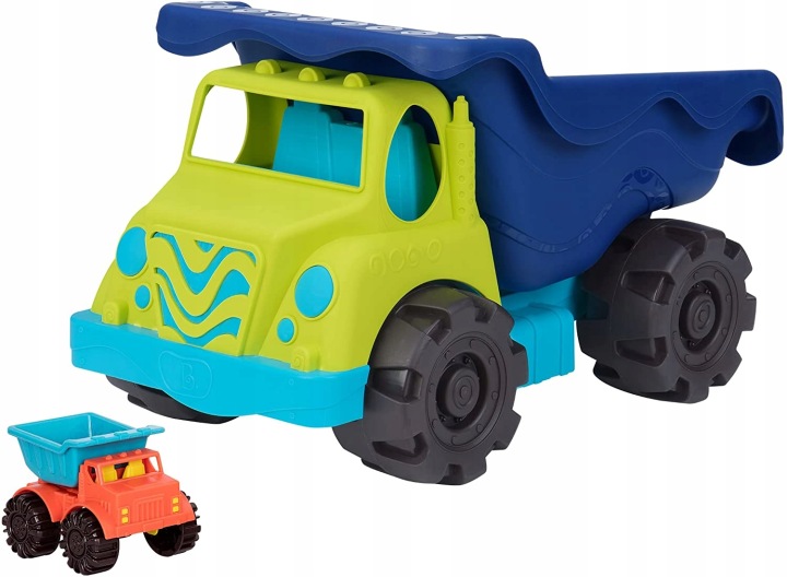 Гігантська wywrotka + іграшки пляжні набір синій B.Toys 18 міс.+ — фото 9