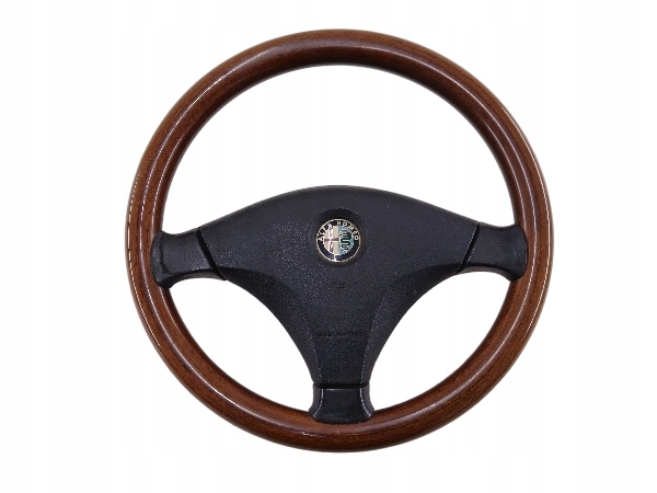 ALFA ROMEO 147 156 volante in legno airbag
