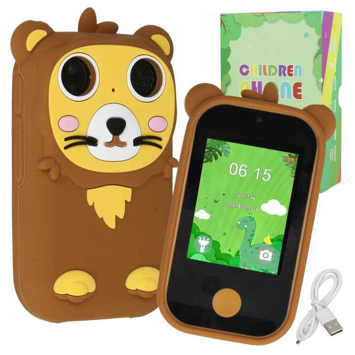 Телефон для дітей ігровий смартфон з камерою для селфі іграми MP3 — фото 2