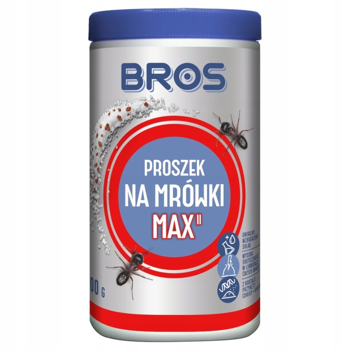 Порошок На Мурахи MAX містить два види приманки Bros 100 г. — фото 2