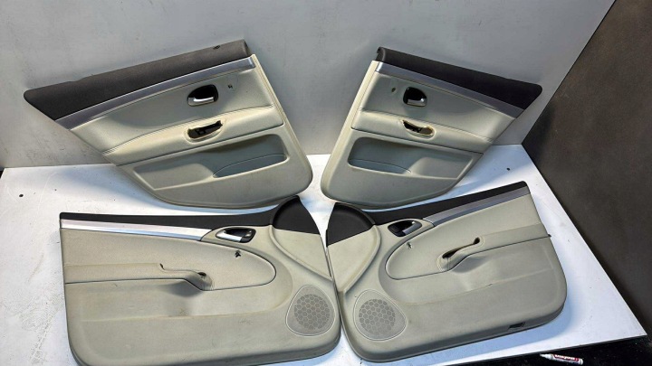 KOMPLET Boczkow Laterale / lato PANNELLO PORTA PORTIERA PORTA Portiera SAAB 9-3 93 jasne OE BEZOWE KREMOWE