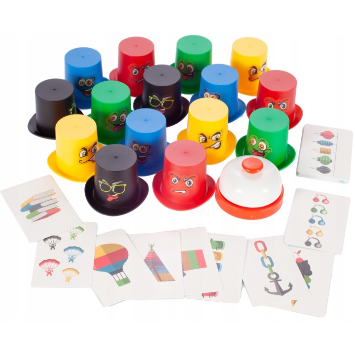 SZYBKIE KAPELUSZE GRA RODZINNA ZRĘCZNOŚCIOWA WOOPIE