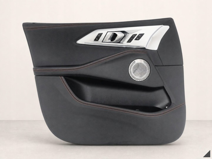 BMW XM G09 Label Red 23- upholstery door complete INDIVIDUAL leather front L