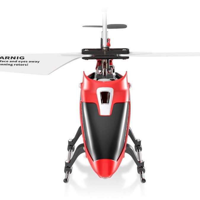 Дистанційно керований гелікоптер для керування RC SYMA S107H 2.4 ГГц RTF червоний — фото 2