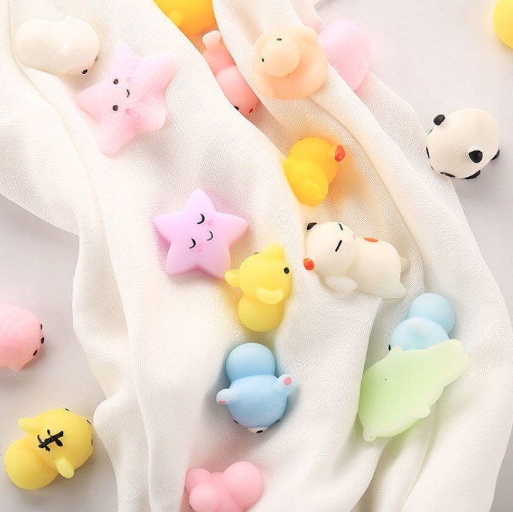Сквіш mochi сквіш, іграшка антистрес, набір 24 шт. для дітей — фото 16