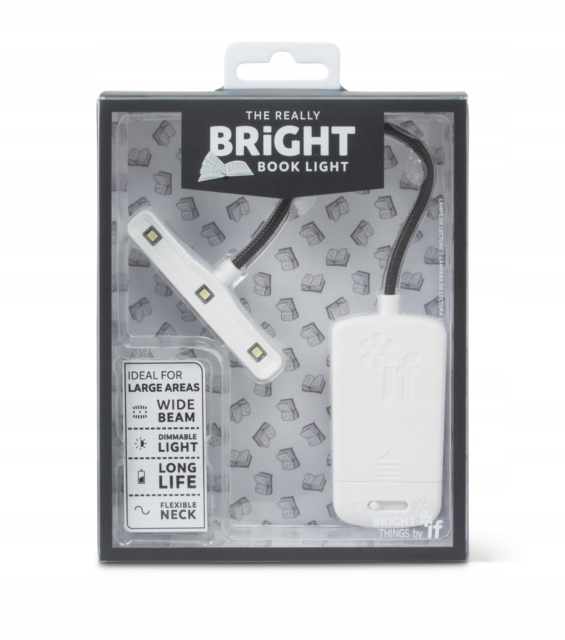 Bright Book Light Лампа для читання біла IF 18x13x3 — фото 2