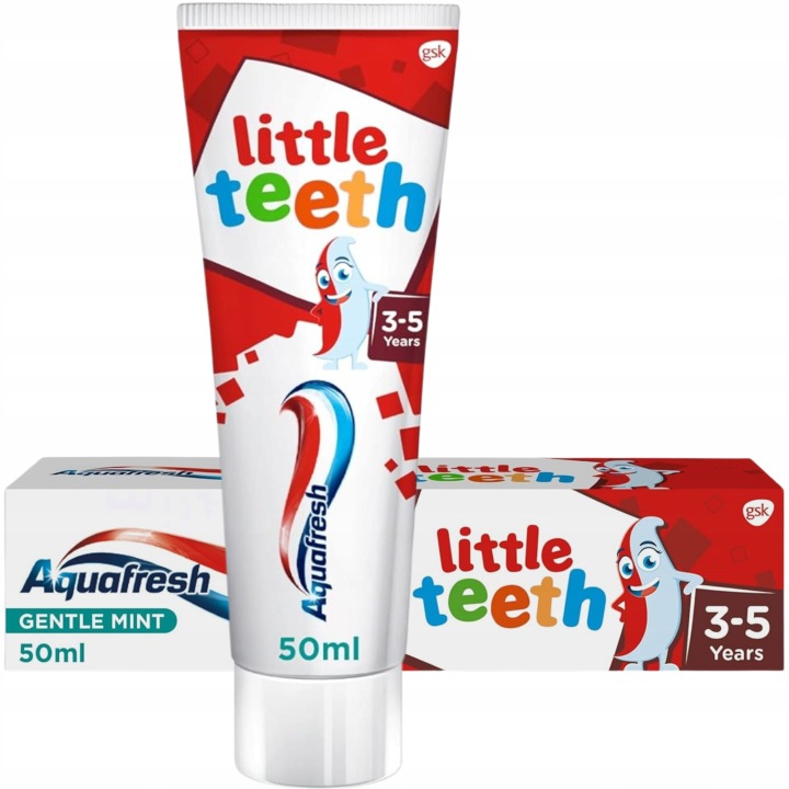 Aquafresh паста little teeth 3-5 — фото 3
