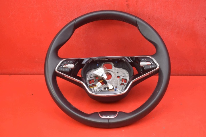 Volant SKORZANA MULTIFUNKCYJNA Palettes vitesse volant 5E3419093AK SKODA OCTAVIA 4 IV