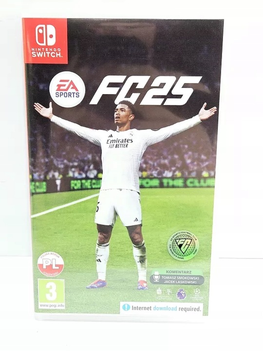 新品未開封 EA SPORTS FC25 Switch EA Sports FC 25 Nintendo Switch pudełkowa • Cena, Opinie