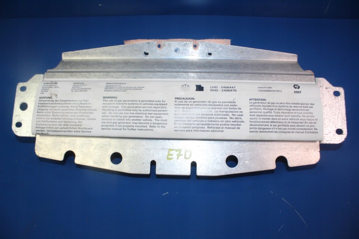 BMW X5 E70 X6 E71 AIR BAG utas légzsák