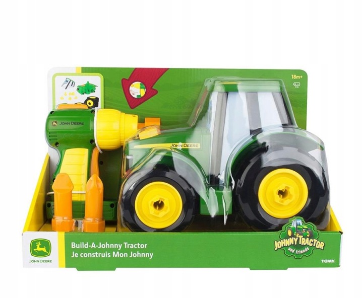 Трактор John Deere Monster Treads TOMY з великими світними колесами (вживаний) — фото 11