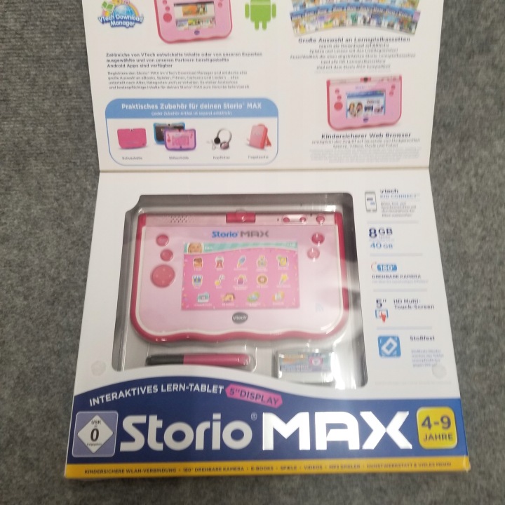 VTECH чохол силіконовий рожевий для планшета для дітей STORIO MAX 5 дюймів — фото 9