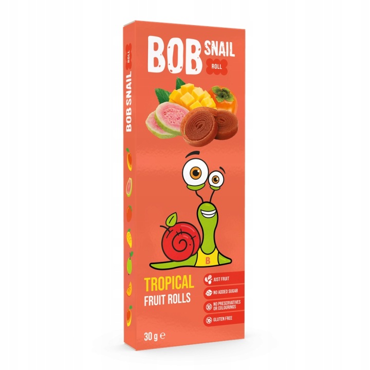 BOB SNAIL Перекуска манго-хакі-гуава 30 г