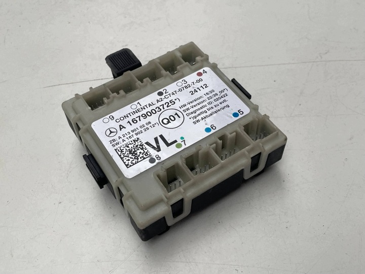 Module Portière Avant Gauche MERCEDES GLE A1679003725 Unité de contrôle !J