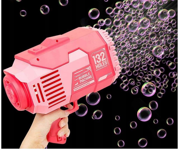 SOAP BUBBLE GUN BAZOOKA BUBBLE LAUNCHER MACHINE OVERLAY 2IN1 Hero / Fairy Tale none
