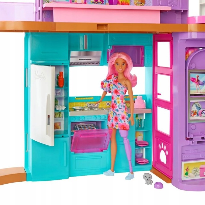 Barbie wakacyjny domek для ляльок набір для гри HCD50 — фото 4