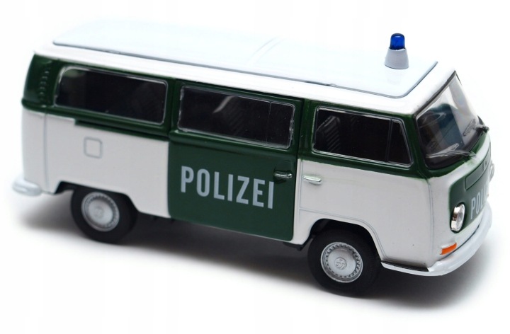 Volkswagen T2 POLIZEI 1:34 WELLY 42347GP — фото 5
