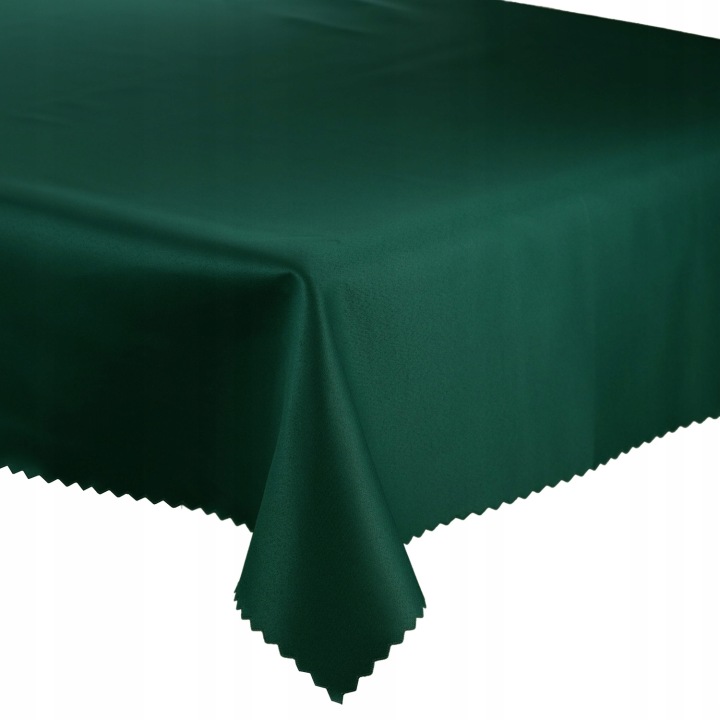 Ubrus odolný proti skvrnám Gn Hladký Zelený Smaragdový 110x220 cm