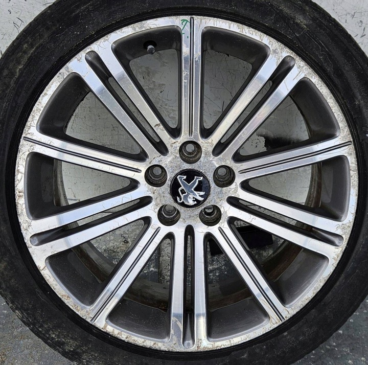 Peugeot RCZ CERCHIO di alluminio CERCHIO RUOTA 18" 9673495377