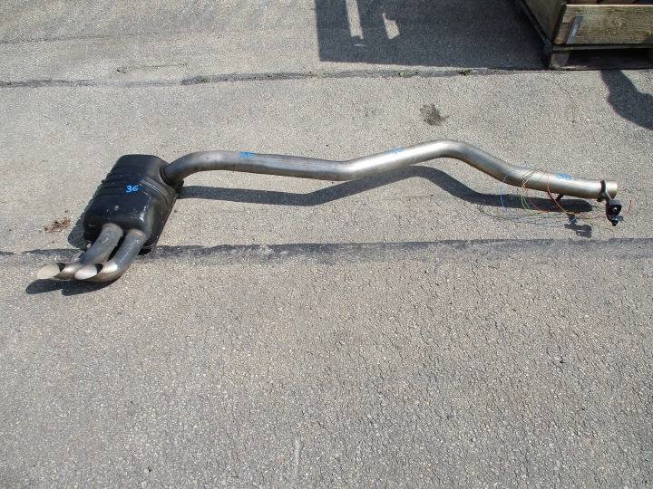 Marmitta sistema scarico completo auto usato MERCEDES ML166 A1664901015
