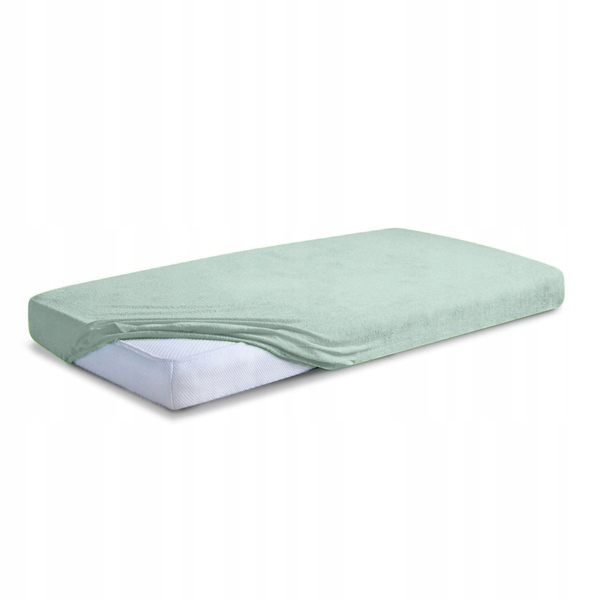 Froté prostěradlo s gumou 200x220 Premium Matex, modré_53