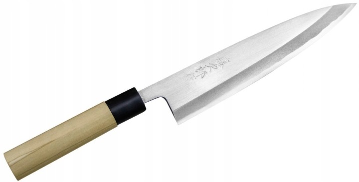 Nůž Miroshi Deba Tojiro Shirogami 21 cm pro praváky na filetování oceli