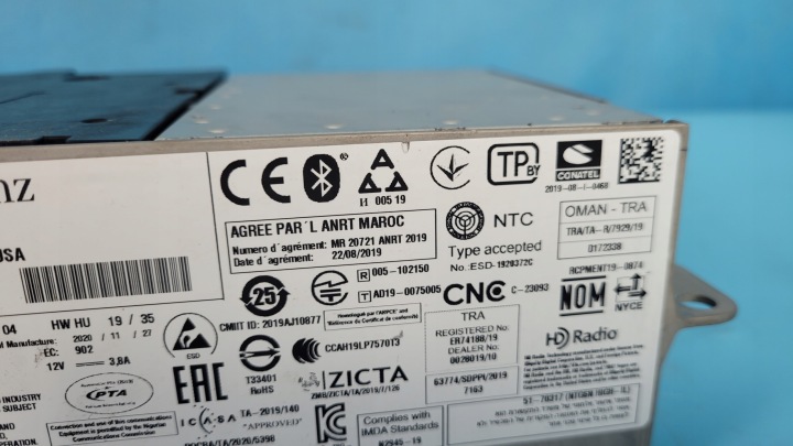MERCEDES EQA 250 21 r RADIO NAVIGATION NTG6N HØJT A2479006213 6
