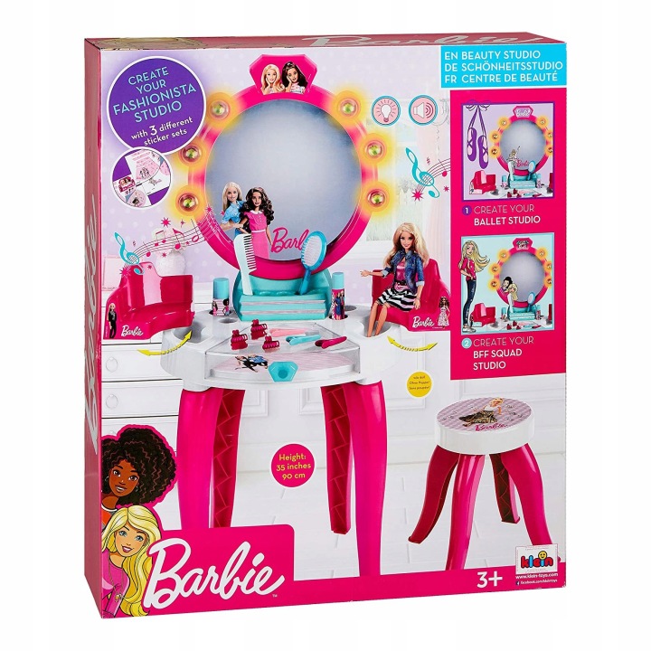 Barbie Barbie - Студія краси з функцією світловою і звуковою фантастична