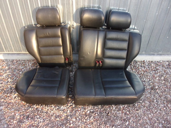 MERCEDES W124 KOMBI Sitze heck Leder
