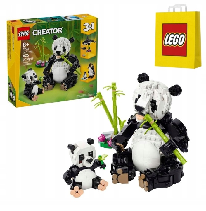 LEGO CREATOR 3 в 1 Дикі тварини: сім'я pand 31165 — фото 13