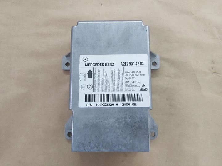 Module SENSOR Airbag Airbag POWIETRZNYCH A2129014204 MERCEDES W212