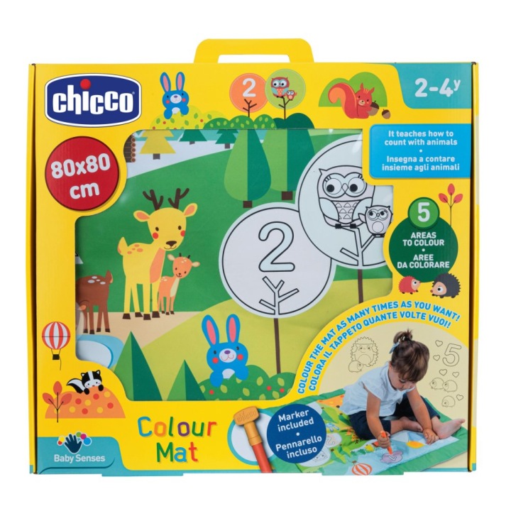 Килимок розвивальний Chicco 106320 80x80 см (виставковий) — фото 2