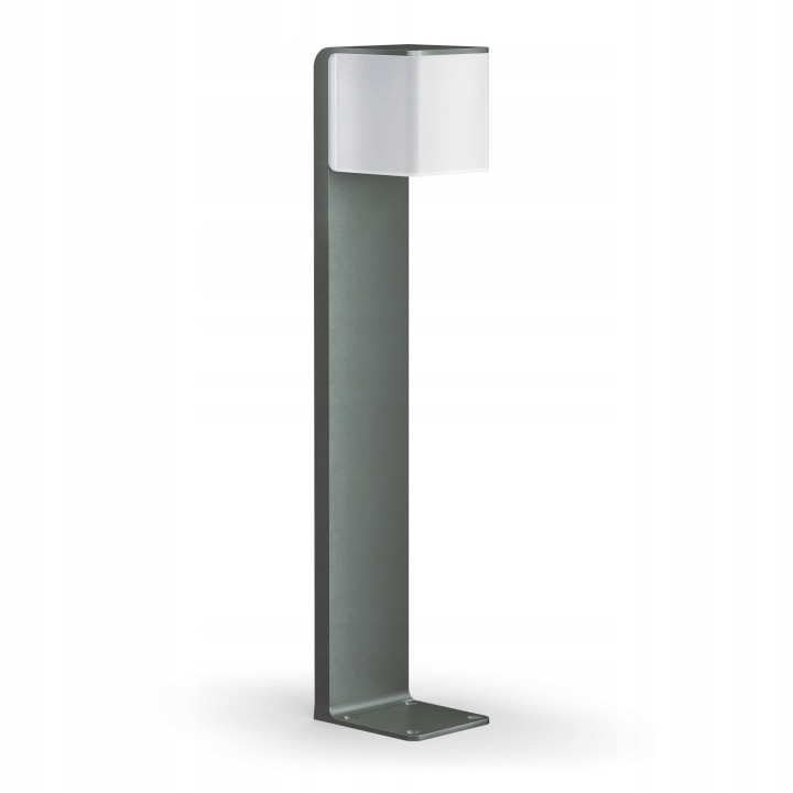 Osvětlovací sloupek čtvercový Steinel Led zdroj 63,3 cm stříbrný