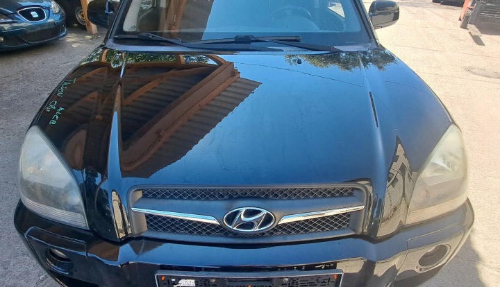 HYUNDAI TUCSON und 08R motorhaube Grill DES MOTORS vorne der Räder. EB
