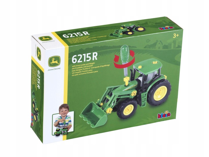 Klein Toys Трактор John Deere для скручування — фото 12