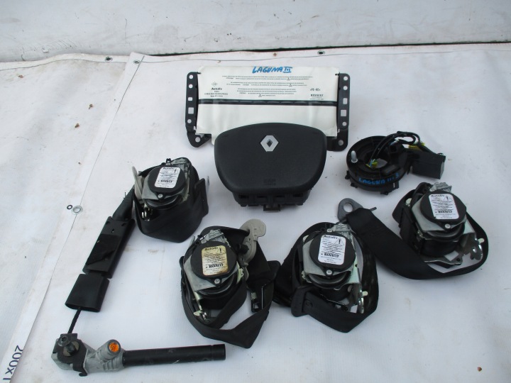 airbags + tension belts Renault Laguna III 3
