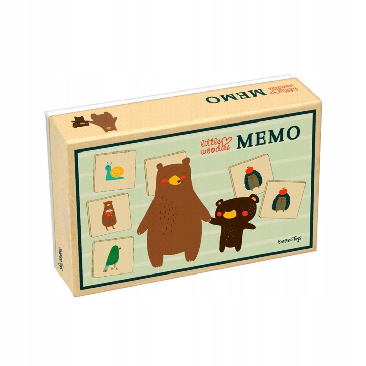 Меморі Гра на пам'ять для Дітей Little Woodies
