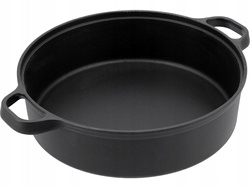 Litinová Pánev 28 cm Grilovací Pro Plynový Gril Yato YG-20141