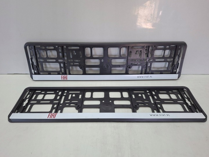 RAMKI DO TABLIC REJESTRACYJNYCH FIAT 500X DOBLO II 2014