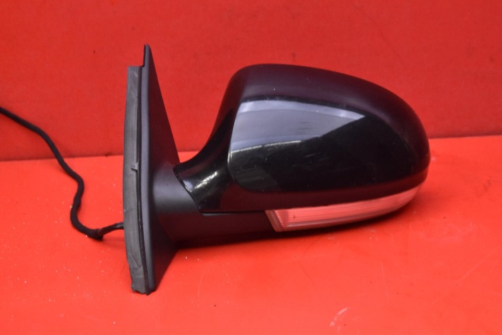 SPECCHIETTO RETROVISORE sinistro nero EU 3C0857933 VW PASSAT B6 05-10 9 PIN