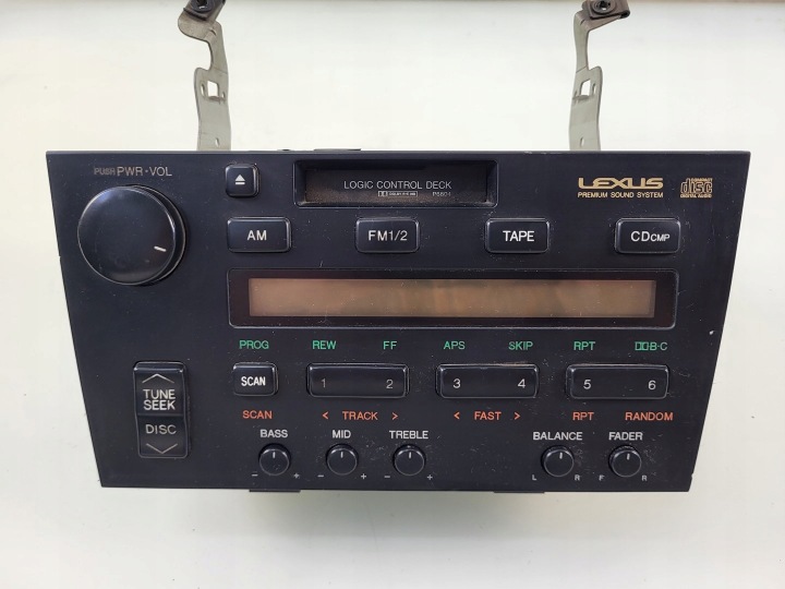 LEXUS ES300 ES 300 RADIO ODTWARZACZ KASETA CD FM