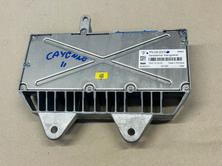 PORSCHE CAYENNE 7P amplifier RADIA 7P5035223H