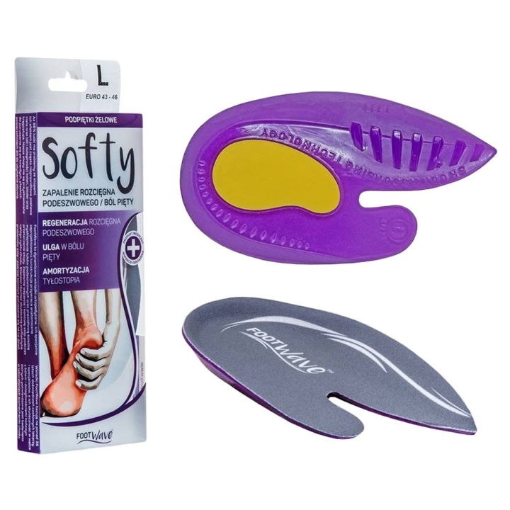 Устілки підп'ятники footwave softy біль п'яти M 39-42 — фото 4