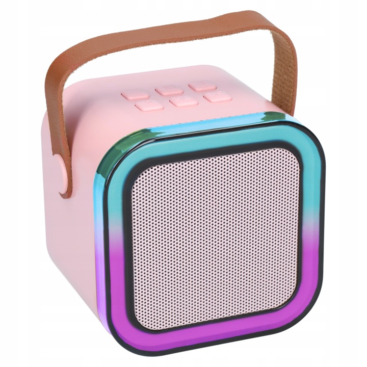 Міні Набір Для Караоке 2 шт. Мікрофони + Колонка Бездротова з Bluetooth — фото 3