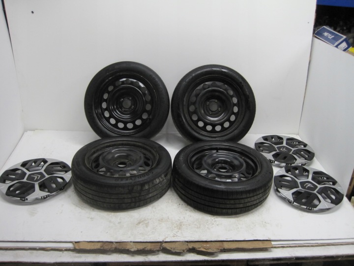 ruote CERCHI pneumatici, gomme CITROEN C4 R18 Ferro
